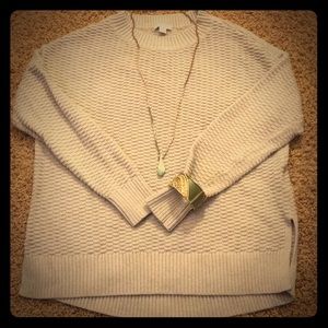 Oatmeal Cozy Sweater!